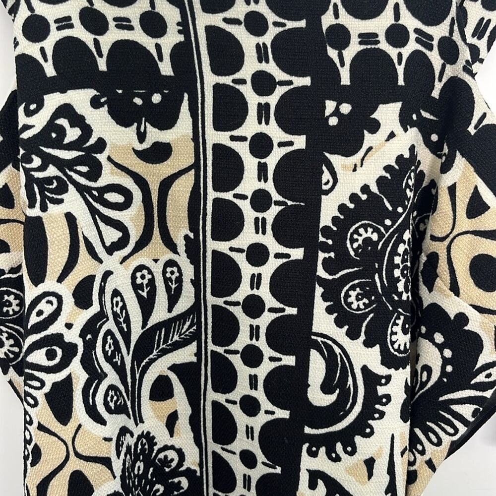 Womens Tahari ASL Border Print Fringe Sheath Dress Size 4 - Picture 7 of 11